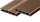 WOW™ Fine WPC teraszburkolat - 4000x140x24 mm - Dark brown