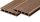 WOW™ Noble WPC teraszburkolat - 3000x140x24 mm - Dark brown